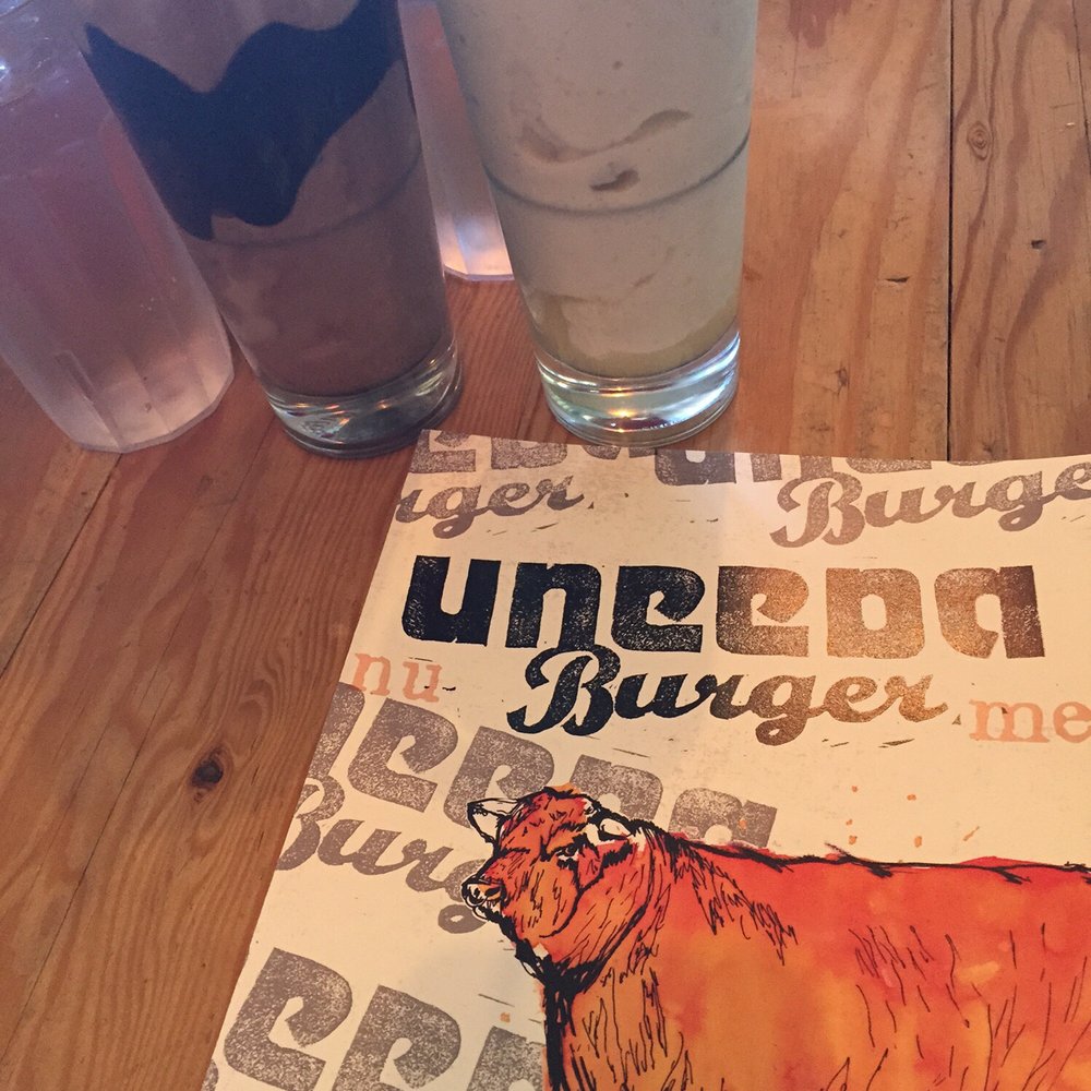 Uneeda Burger - Uneeda Burger and a chocolate or a lemon bar milkshake. - Burgers Near Me - Seattle, Washington