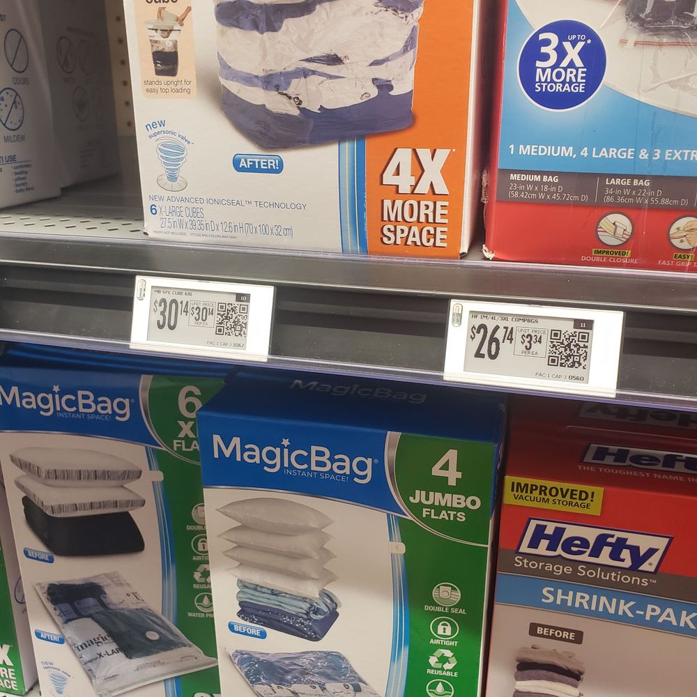 Walmart Supercenter - Electronic price surge price tags. - Department Stores Near Me - Tracy, California Walmart Supercenter - Electronic price surge price tags. - Department Stores Near Me - Tracy, California