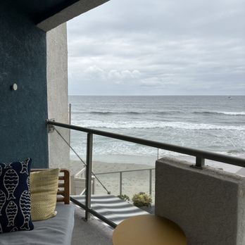 Beach Terrace - View from our balcony - Hotels Near Me - Carlsbad, California