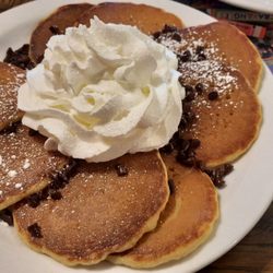 Elmer's Restaurant - Dollar cakes (chocolate chip) off kids menu