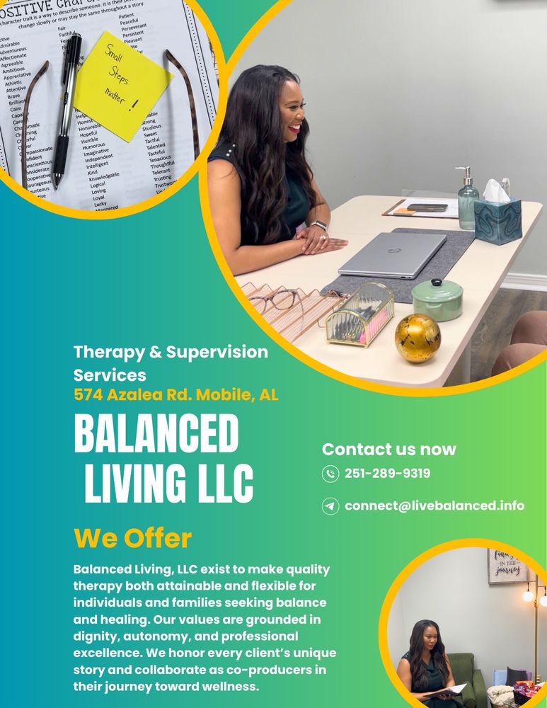 Balanced Living - grief counselor in Mobile, AL