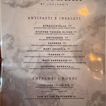 Fratelli By Jholano's - Appetizer and starters menu - Italian Near Me - Kendall, Florida