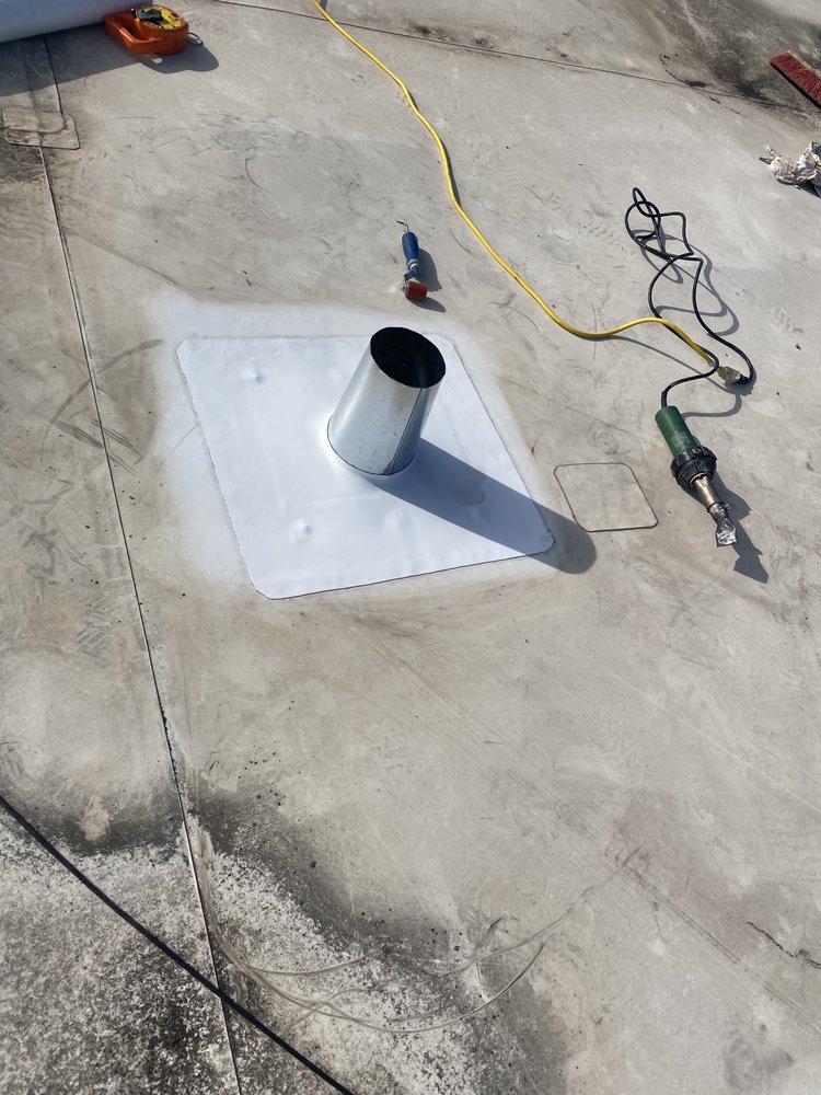 Slide of Excel roofing