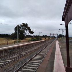 Clarkefield Station - Tracks