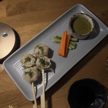 Etc Bar X Thaizakaya - Green Curry Shumai - Thai Near Me - Costa Mesa, California