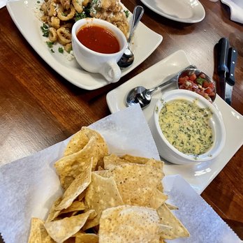 J. Alexander's - Mexico City Spinach con Queso and Calamari - New American Near Me - West Bloomfield, Michigan J. Alexander's - Mexico City Spinach con Queso and Calamari - New American Near Me - West Bloomfield, Michigan