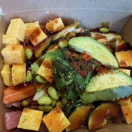 Tofu Poke Bowl Tofu Poke Bowl