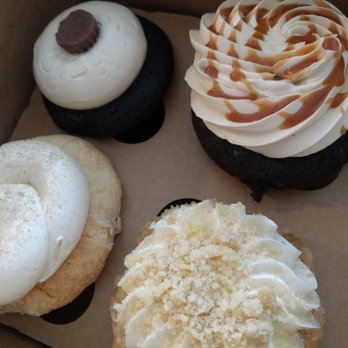HappyCakes Cupcakery - They're all so good!! Peanut butter chocolate, cinnamon and apple fritter amazing! - Bakeries Near Me - Morehead City, North Carolina HappyCakes Cupcakery - They're all so good!! Peanut butter chocolate, cinnamon and apple fritter amazing! - Bakeries Near Me - Morehead City, North Carolina