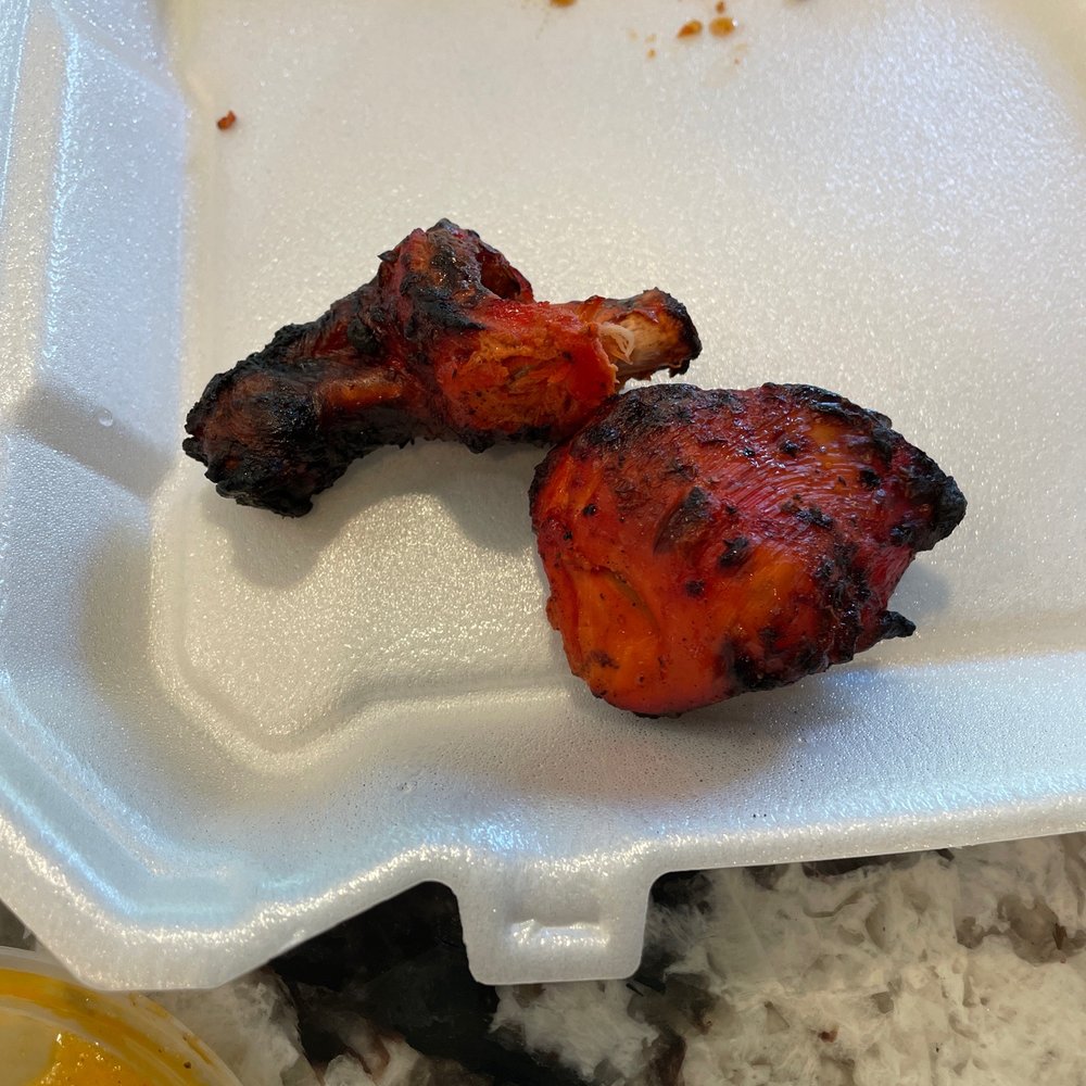 Burnt, dry and old chicken 3. Chicken Bone in Kabob Burnt, dry and old chicken 3. Chicken Bone in Kabob