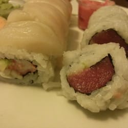 Ichiban - Dragon Roll with white tuna+Avocado and tina Rolls