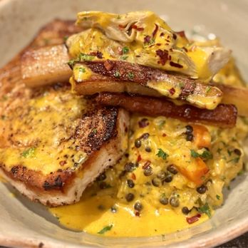 Green Pig Bistro - Swordfish - New American Near Me - Arlington, Virginia