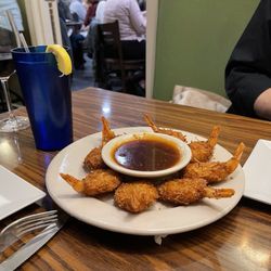 Sakonnet River Grille - Coconut shrimp appetizer - tasty