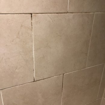 Hyatt Place Raleigh / Cary - Dirty shower tiles in guest room bathroom. - Hotels Near Me - Raleigh, North Carolina Hyatt Place Raleigh / Cary - Dirty shower tiles in guest room bathroom. - Hotels Near Me - Raleigh, North Carolina