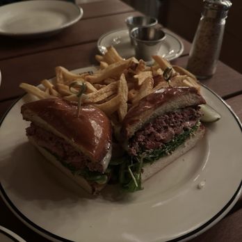Laurel Grill - Burger with fries - American Near Me - Culver City, California