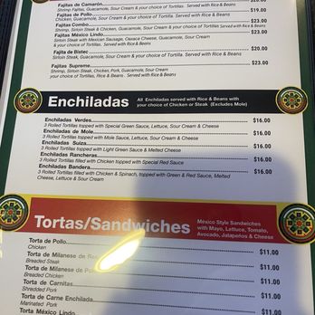Mexico Lindo - Menu - Mexican Near Me - Bethlehem, Pennsylvania Mexico Lindo - Menu - Mexican Near Me - Bethlehem, Pennsylvania