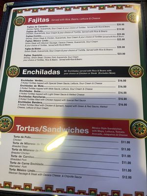 Menu photo 1 Mexico Lindo Bethlehem, PA Menu photo 1 Mexico Lindo Bethlehem, PA