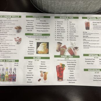 Tea Boss - Ocean City - Menu back May 2022 - Bubble Tea Near Me - Ocean City, Maryland Tea Boss - Ocean City - Menu back May 2022 - Bubble Tea Near Me - Ocean City, Maryland