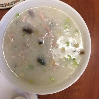 J.J. Chen's Eatery - Pork and egg congee - Dim Sum Near Me - West Allis, Wisconsin J.J. Chen's Eatery - Pork and egg congee - Dim Sum Near Me - West Allis, Wisconsin