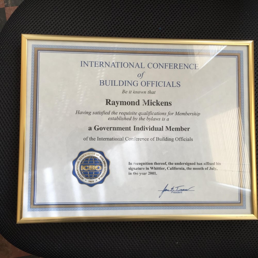 Slide of Ray's Contractors RBSM