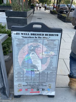 The Well Dressed Burrito by null