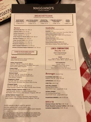 Menu photo 5 Maggiano's Little Italy Troy, MI Menu photo 5 Maggiano's Little Italy Troy, MI