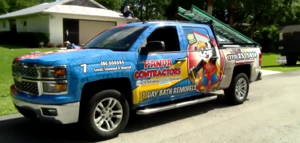 Slide of Panda Contractors