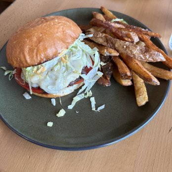 Beloved's Bakery & Cafe - Burger with fries - Bakeries Near Me - Reno, Nevada Beloved's Bakery & Cafe - Burger with fries - Bakeries Near Me - Reno, Nevada
