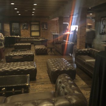 Elicit Brewing Co - Manchester - Leather couch seating area - Breweries Near Me - Manchester, Connecticut