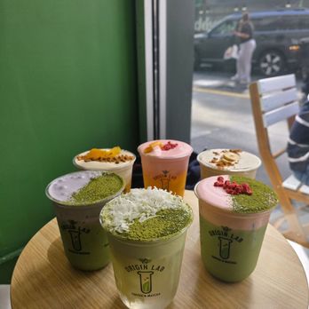Origin Lab Coffee & Matcha - Coconut matcha cloud foam - Coffee & Tea Near Me - San Francisco, California Origin Lab Coffee & Matcha - Coconut matcha cloud foam - Coffee & Tea Near Me - San Francisco, California
