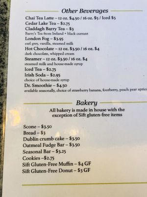 Menu photo 3 Wee Claddagh Coffee Saint Paul, MN