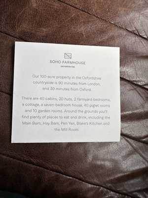 Soho Farmhouse by null