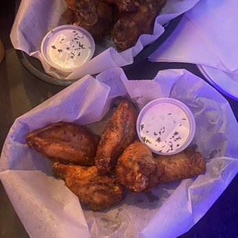The Hideout - Lemon pepper wings - Sports Bars Near Me - Laurel, Maryland