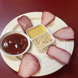 Canton Cafe - Pork and seeds, with ketchup?