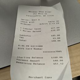 Receipt