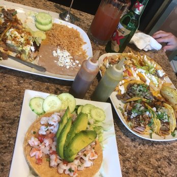 Mariscos El Plebe - The shrimp tostada, - Mexican Near Me - Paramount, California