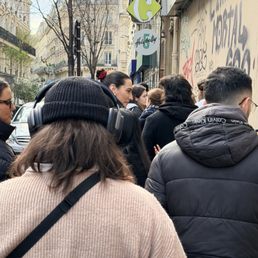 The line to get in...You will have a wait