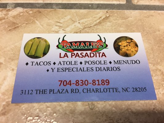 Tamales La Pasadita Restaurant by null