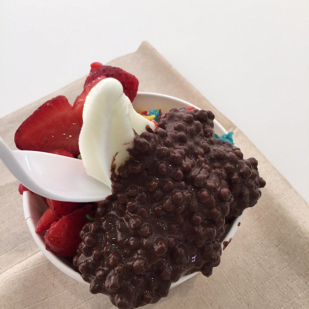 Pinkberry - MILK CHOCOLATE CRUNCH...I love you! - Ice Cream & Frozen Yogurt Near Me - Burbank, California Pinkberry - MILK CHOCOLATE CRUNCH...I love you! - Ice Cream & Frozen Yogurt Near Me - Burbank, California