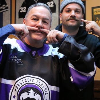 TK's American Cafe - Moustache Classic charity ice hockey outing for men's cancer and suicide prevention. 11.16.2019 - Chicken Wings Near Me - Danbury, Connecticut TK's American Cafe - Moustache Classic charity ice hockey outing for men's cancer and suicide prevention. 11.16.2019 - Chicken Wings Near Me - Danbury, Connecticut