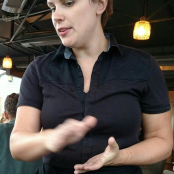 Beeside Balcony - Our very wonderful server... Give her a hand for being so patient and informed on the items on the menu. Great suggestions. - Mediterranean Near Me - Del Mar, California