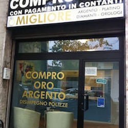 Compro Oro Migliore Perugia - Vetrina esterna Oro Migliore Perugia