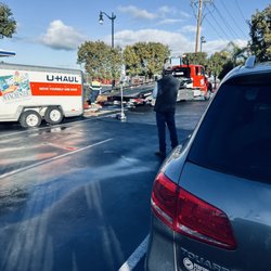 U-Haul - Not necessarily needed, should have been fixed in the parking lot.