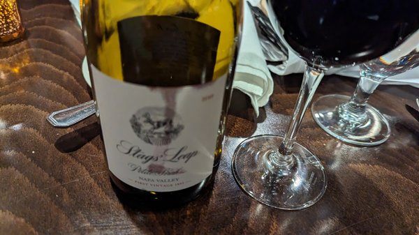 Photo of Fifth Season Restaurant - Port Jefferson, NY, US. Stags Leap Petitie Syrah