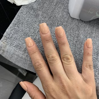 Acryliq Nails - The first color that came out. The color didn't match the color on the palette of colors you choose from.  Manufacture error. - Nail Salons Near Me - Canoga Park, California