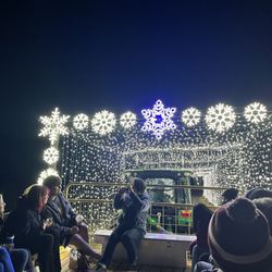 The Farm - Hayride through Christmas lights