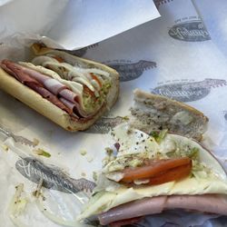 Augustino's Rock and Roll Deli and Grill - Italian Sub $13.99 plus tax (Taken 2/17/24)