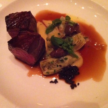 Craft - Wagyu Sirloin w/ Artichoke, Spring Garlic & Ligurian Olives - New American Near Me - New York, New York