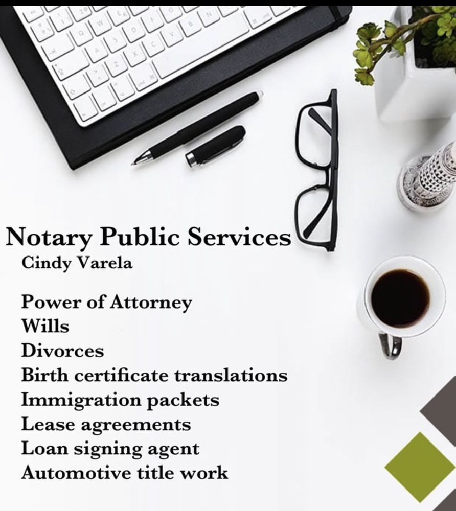 CV PUBLIC NOTARY SERVICES 2701 W Busch Blvd, Tampa, Florida