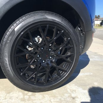 Mr-Shiny - Black AlloyGator Wheel Protectors Installed my Ted - Auto Detailing Near Me