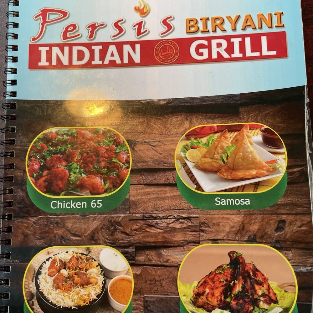 Persis Biryani Indian Grill North Charlotte - Menu cover - Indian Near Me - Charlotte, North Carolina Persis Biryani Indian Grill North Charlotte - Menu cover - Indian Near Me - Charlotte, North Carolina
